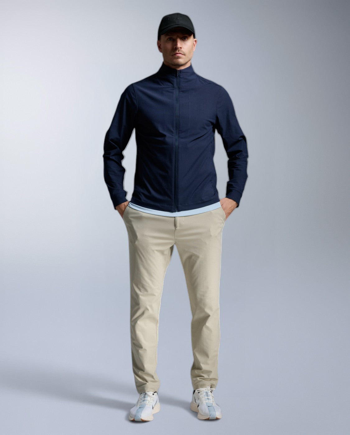 2xu-signature-hybrid-jacke-herren-midnight-stretch image 4