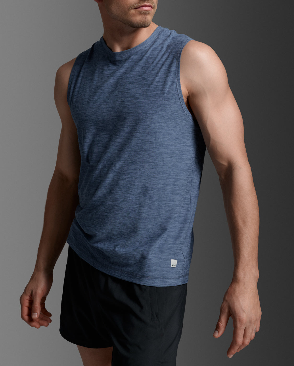 2xu-signature-tank-top-herren-indigo image 5