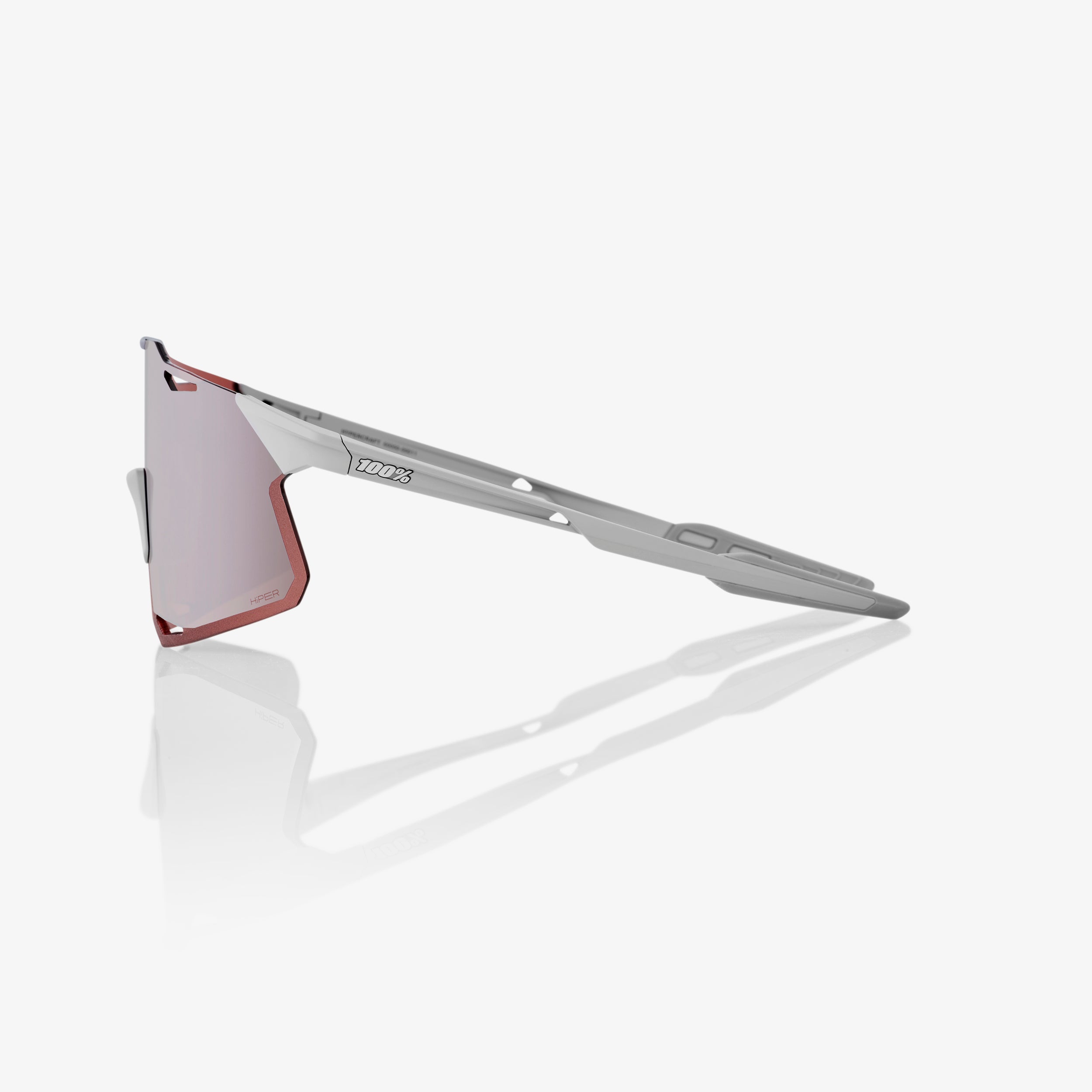 100-hypercraft-matte-stone-grey-sonnenbrille-silver-mirror image 3