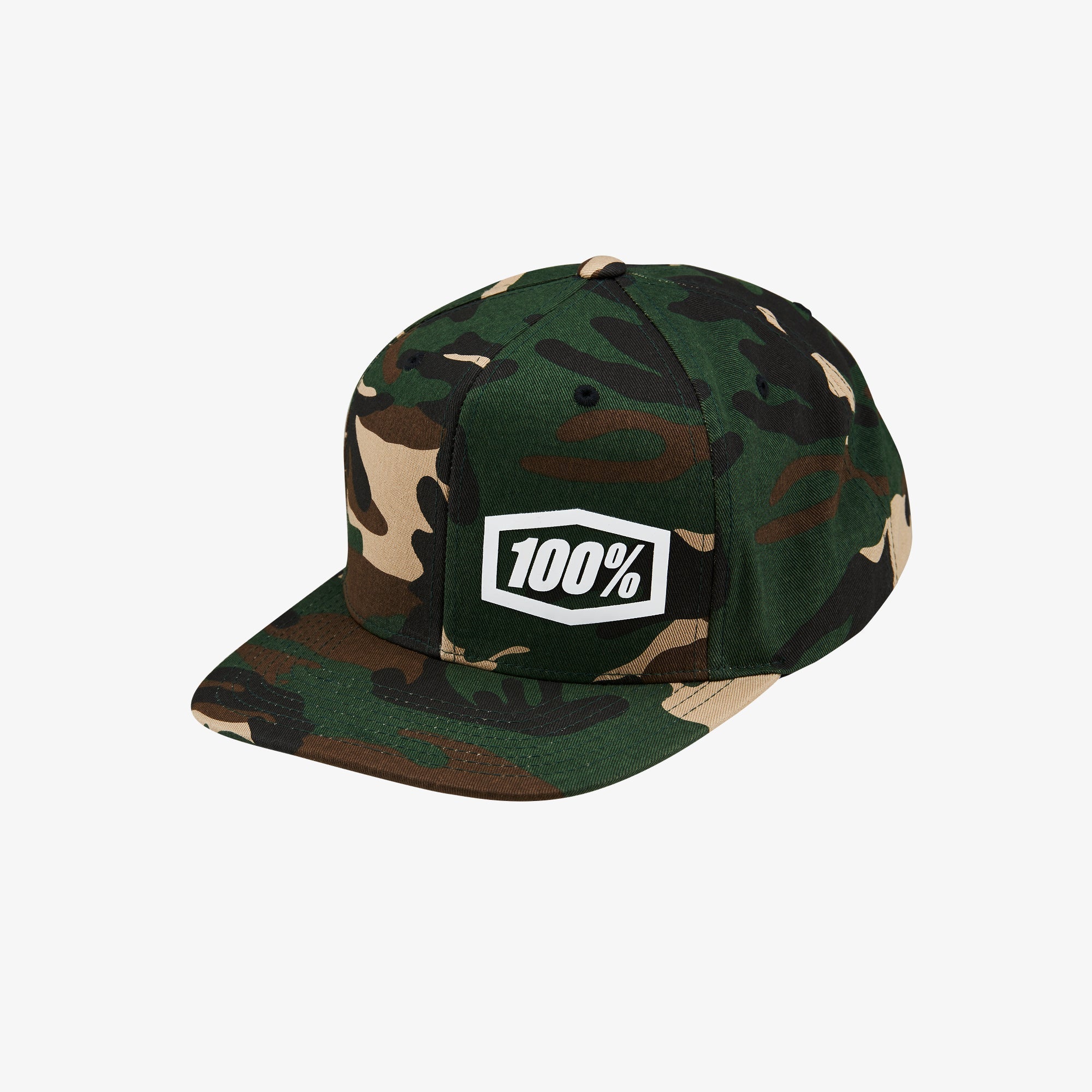 100-machine-snapback-cap-camo-os image 1