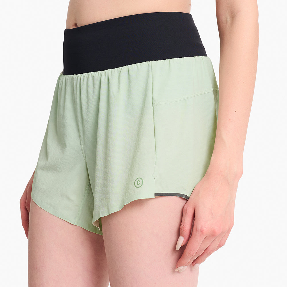 ciele-w-trnshort-4-short-light-moss-damen-laufen image 2