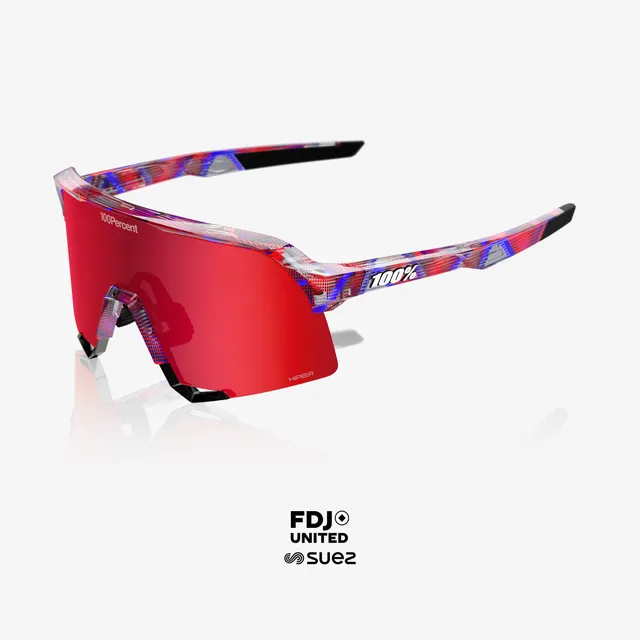 100-s3-le-fdj-sportbrille-translucent-hiper-fire-red image 1