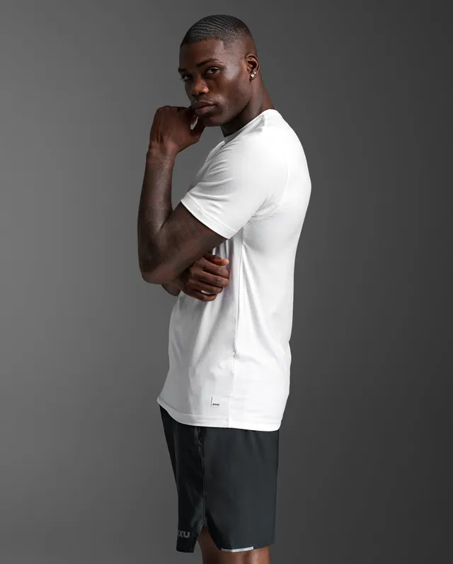 2xu-signature-tee-t-shirt-herren-wei-kurzarm-regular image 1