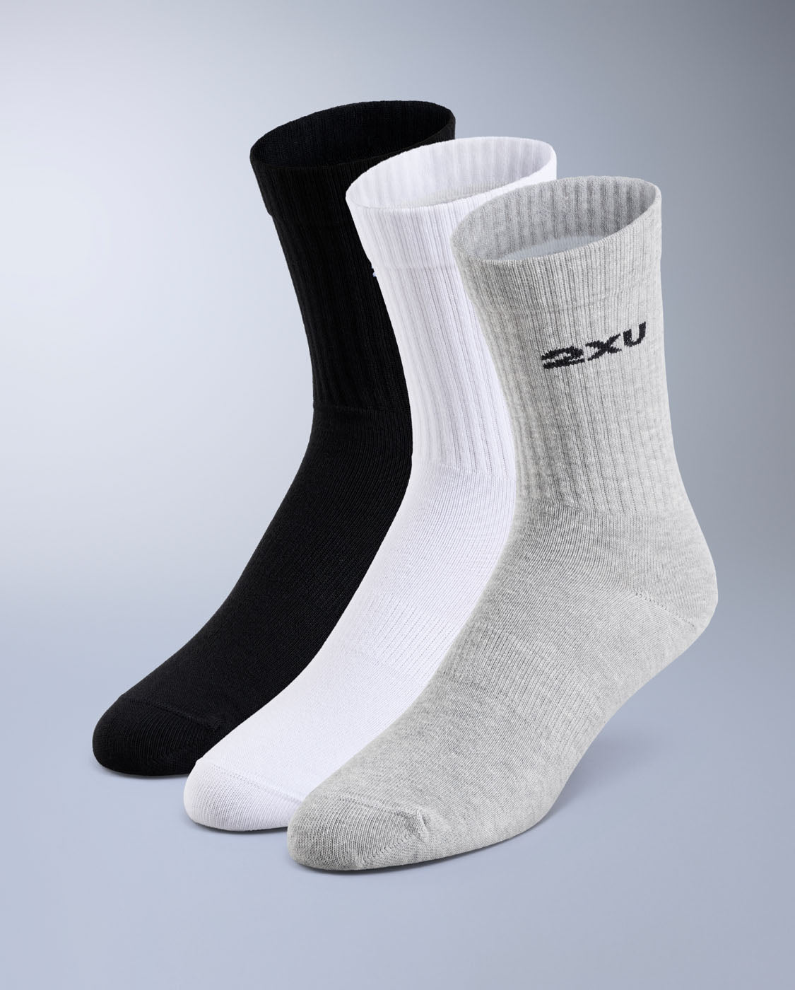 2xu-24-7-cotton-crew-socks-3-pack-three-colour-baumwolle image 1