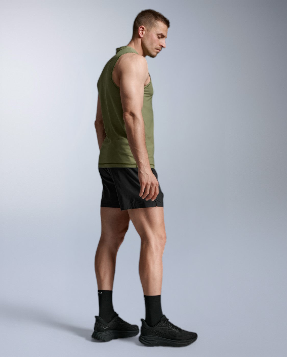 2xu-force-tech-tank-hunter-green-tank-top-herren image 4