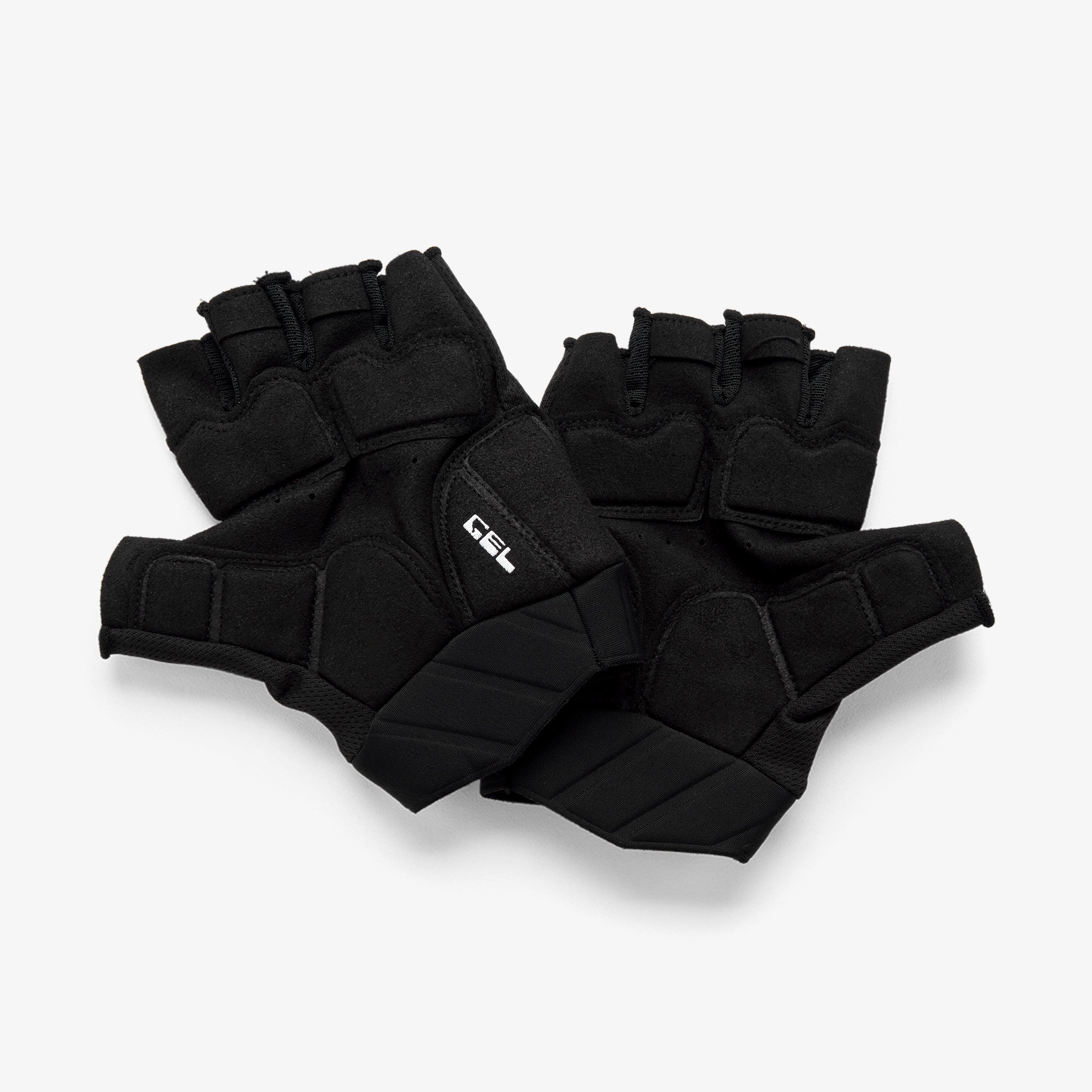 100-exceeda-damen-gel-kurzfinger-fahrradhandschuhe-schwarz image 2