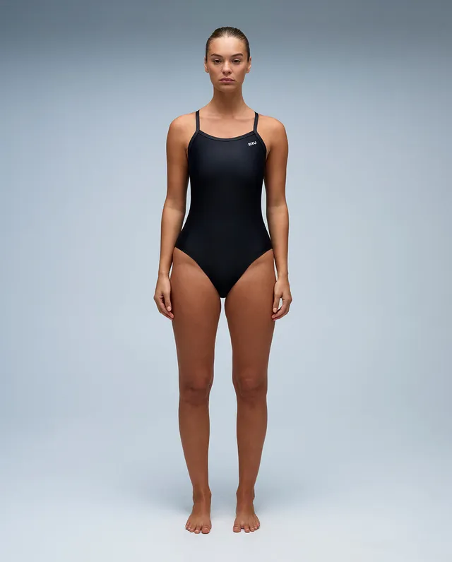 2xu-propel-one-piece-badeanzug-damen-schwarz image 1