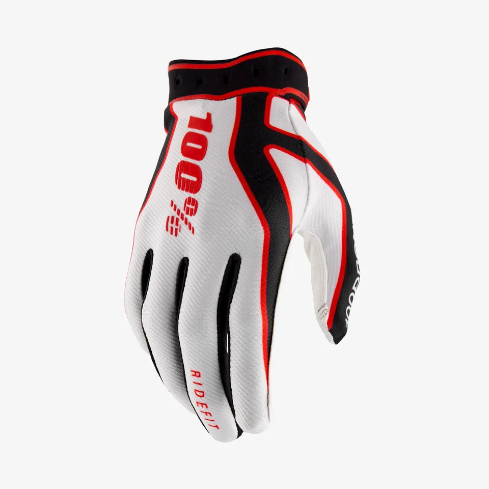 100-ridefit-handschuhe-wei-rot-schwarz-mtb image 1