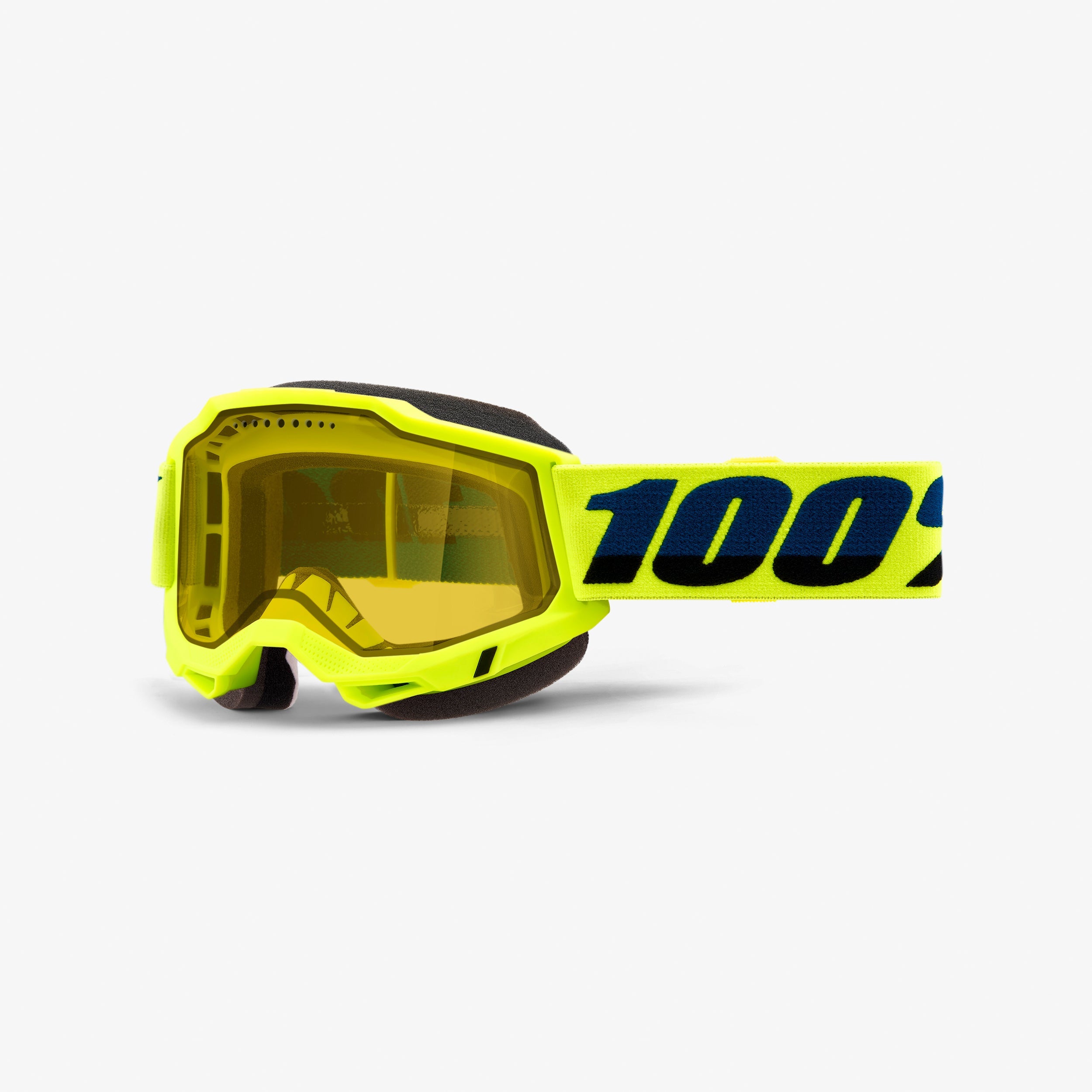 100-accuri-2-snowmobile-brille-fluo-yellow-yellow image 2