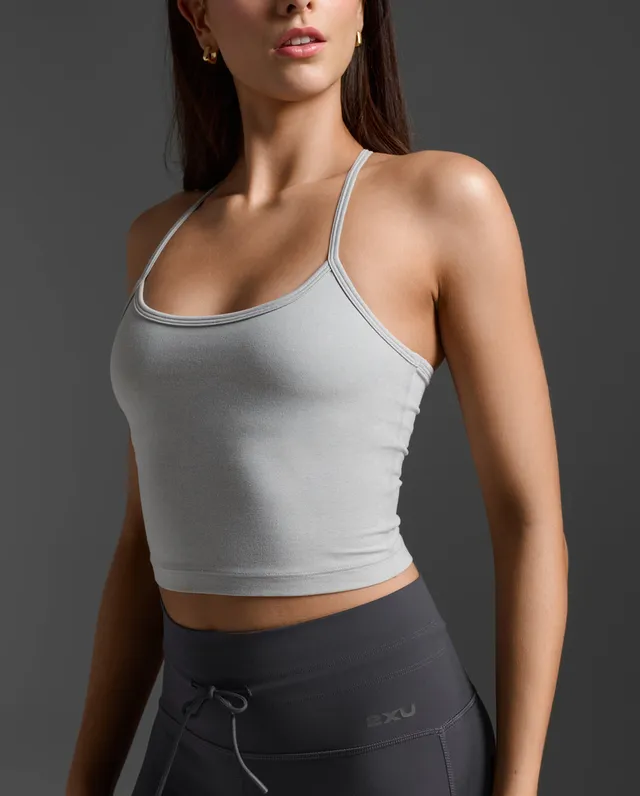 2xu-flex-crop-tank-top-harbor-mist-damen image 1