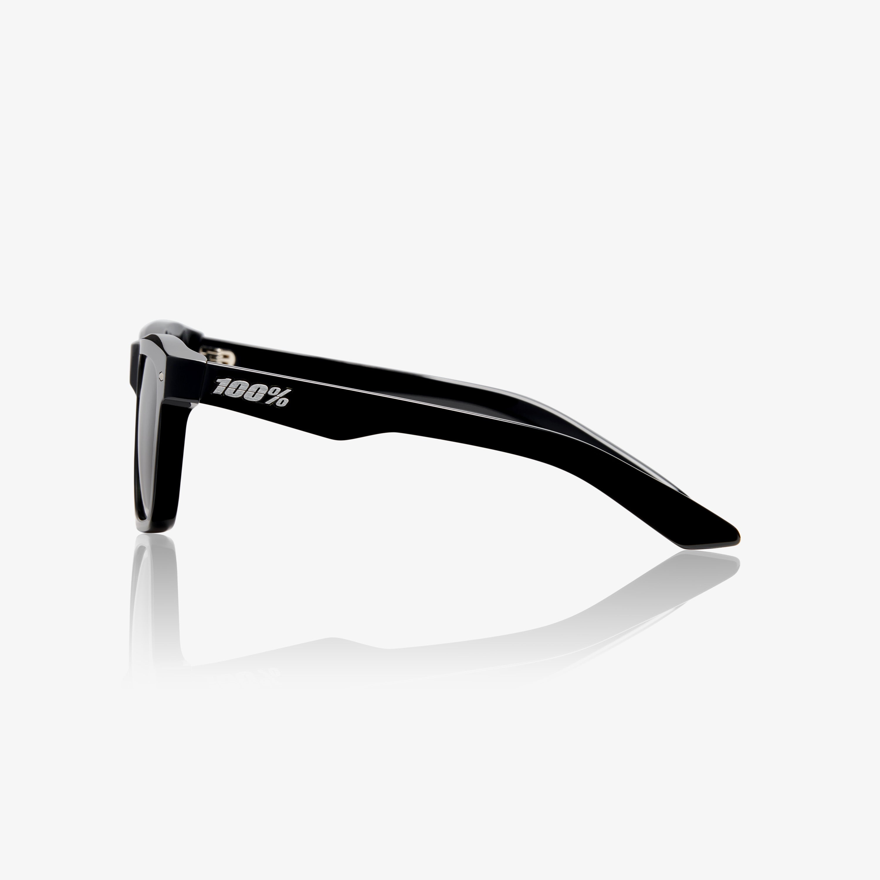 100-atsuta-sonnenbrille-polished-black-grey-green image 3