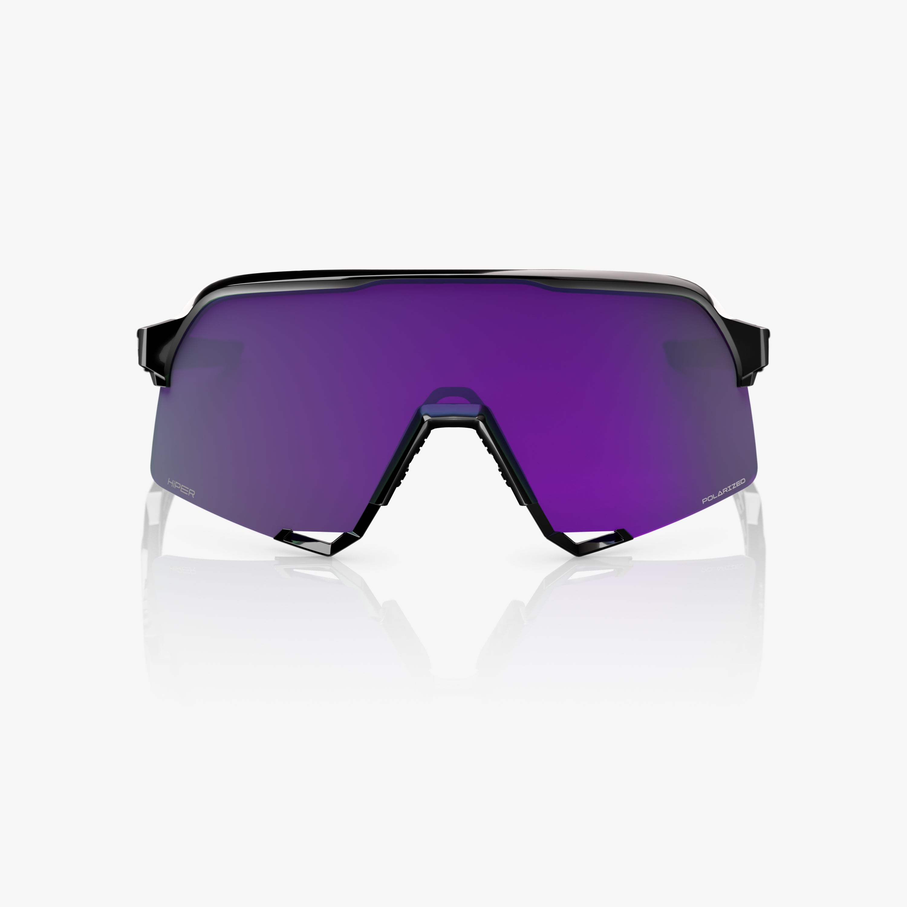100-s3-sportbrille-polished-black-lavender-mirror image 2