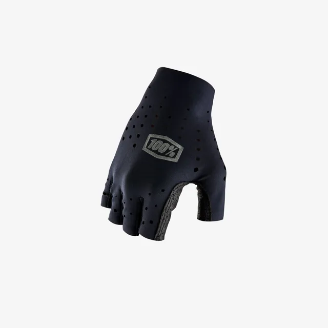 100-sling-damen-fahrradhandschuhe-kurz-schwarz-atmungsaktiv image 1