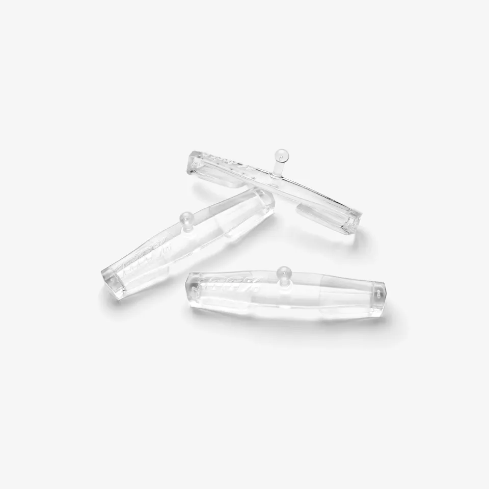 100-accessories-tear-off-strap-pin-brille-clear-3er-pack image 1