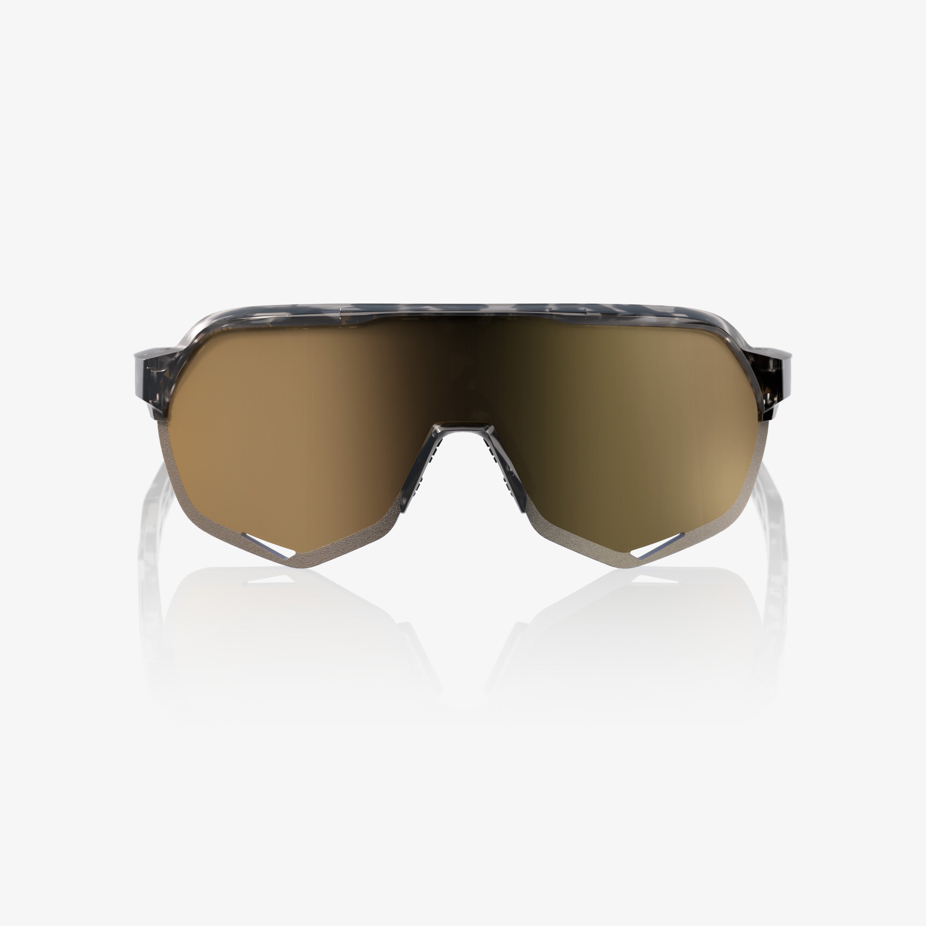 100-s2-sonnenbrille-gloss-black-havana-gold-mirror image 2