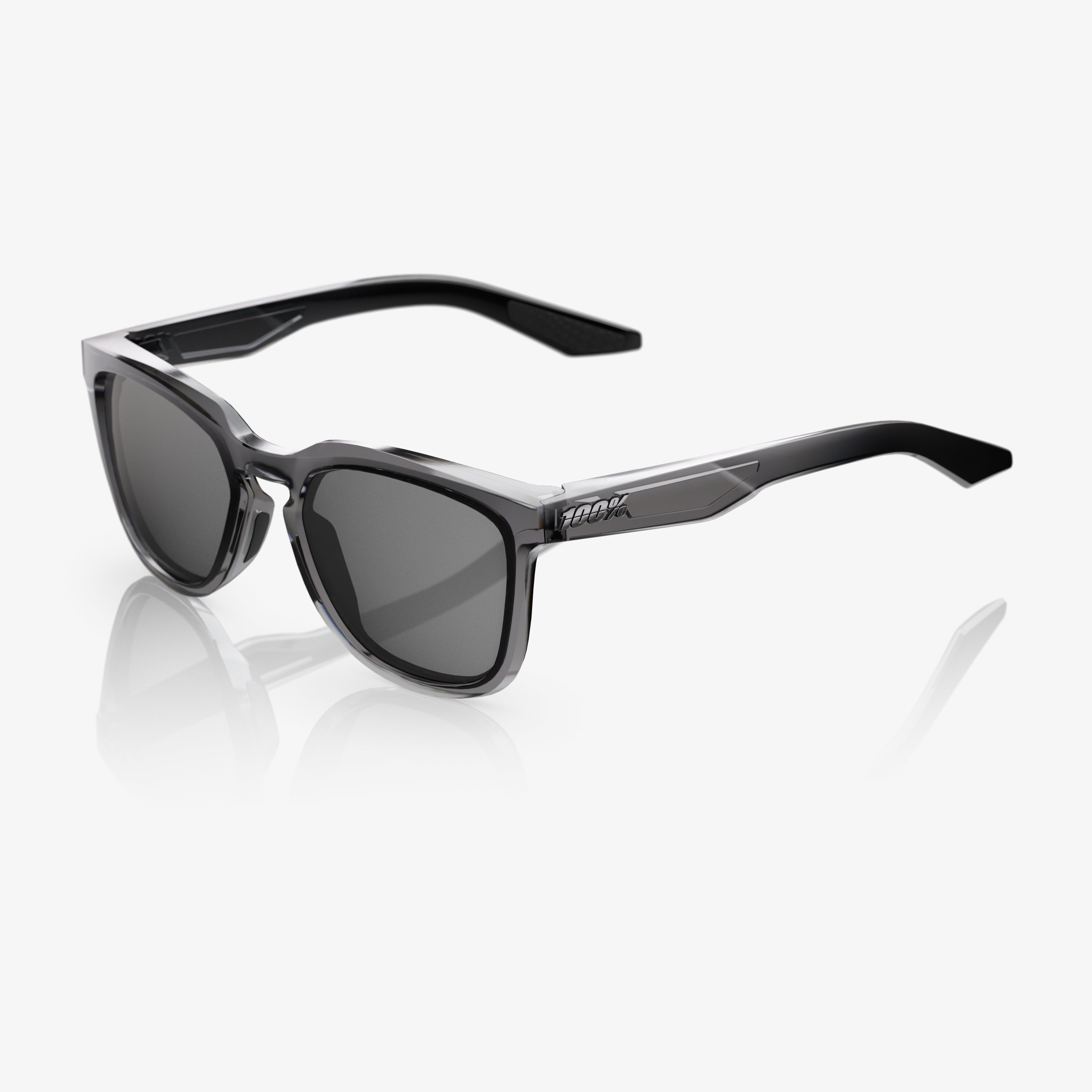 100-hudson-sonnenbrille-translucent-smoke-smoke-grau image 1