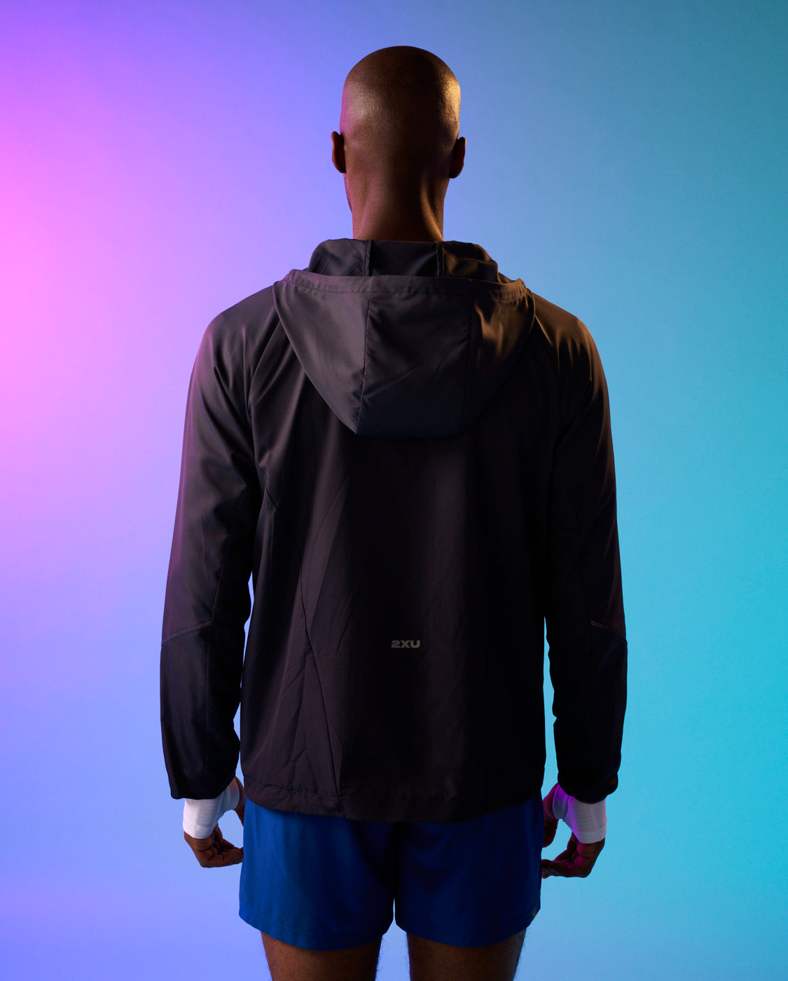 2xu-aero-hex-windbreaker-herren-india-ink-wasserabweisend image 2