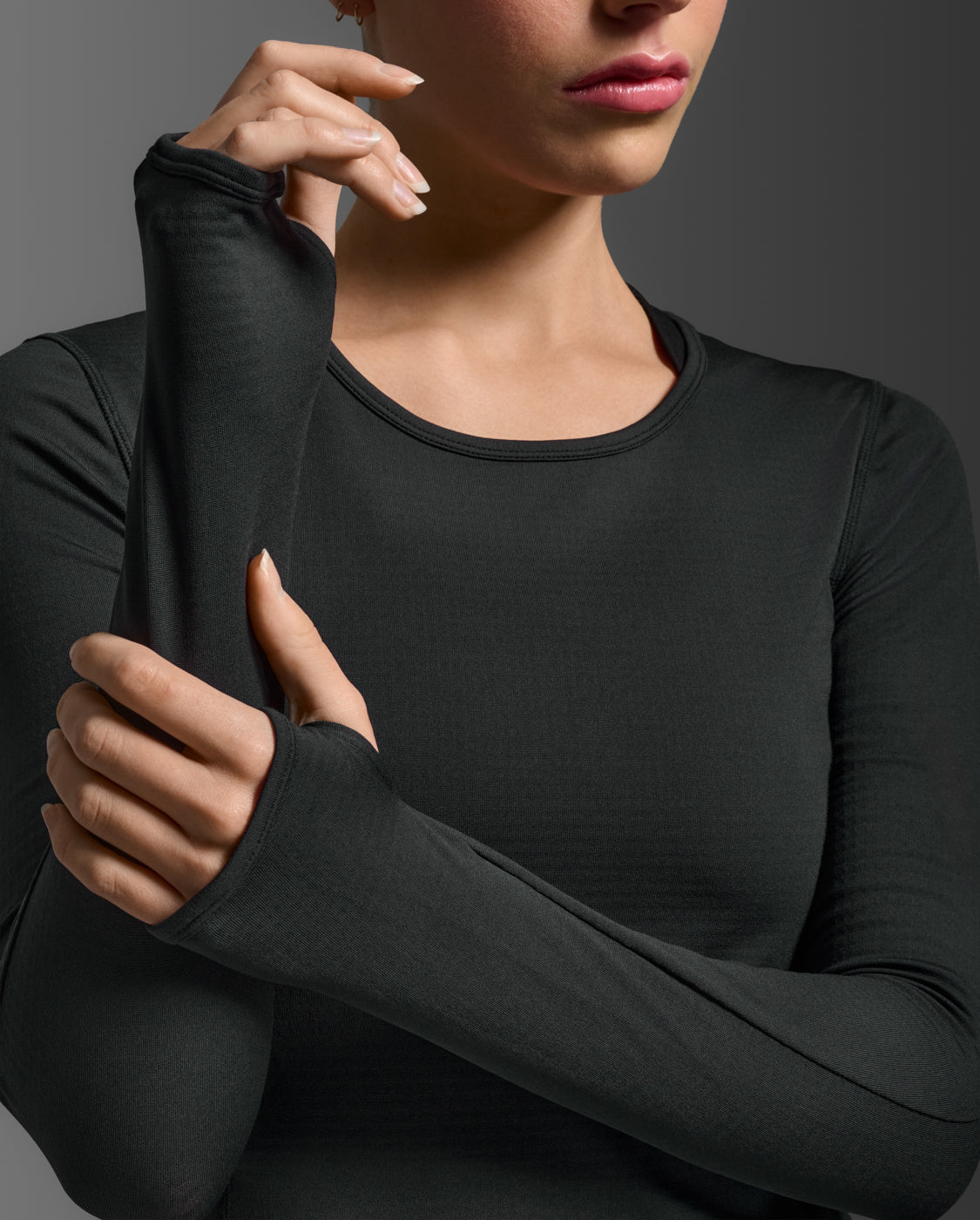 2xu-ignition-grid-base-layer-langarmshirt-schwarz-damen-thermo image 7