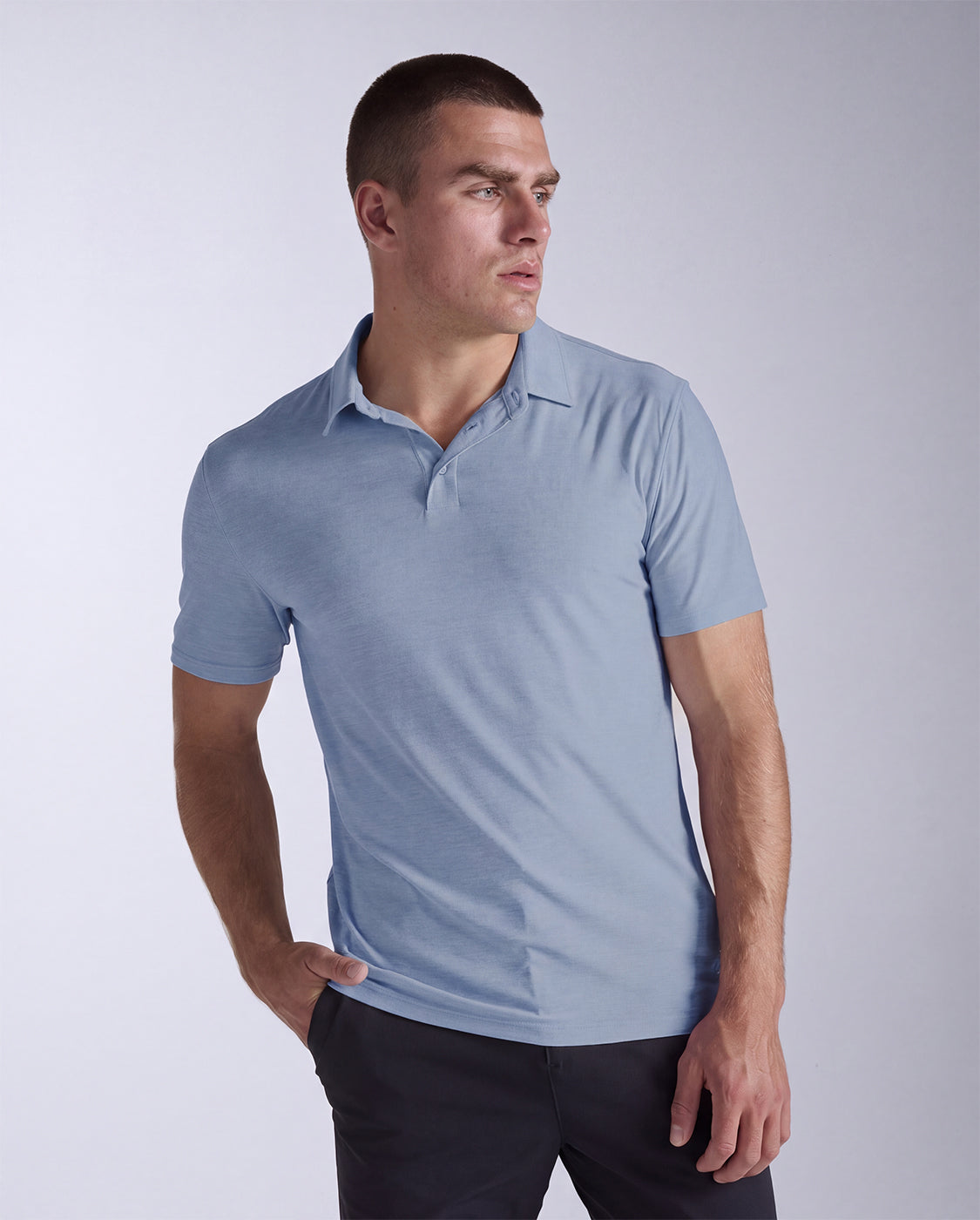 2xu-signature-soft-jersey-polo-herren-blue-shade-blue-shade-stretch image 5