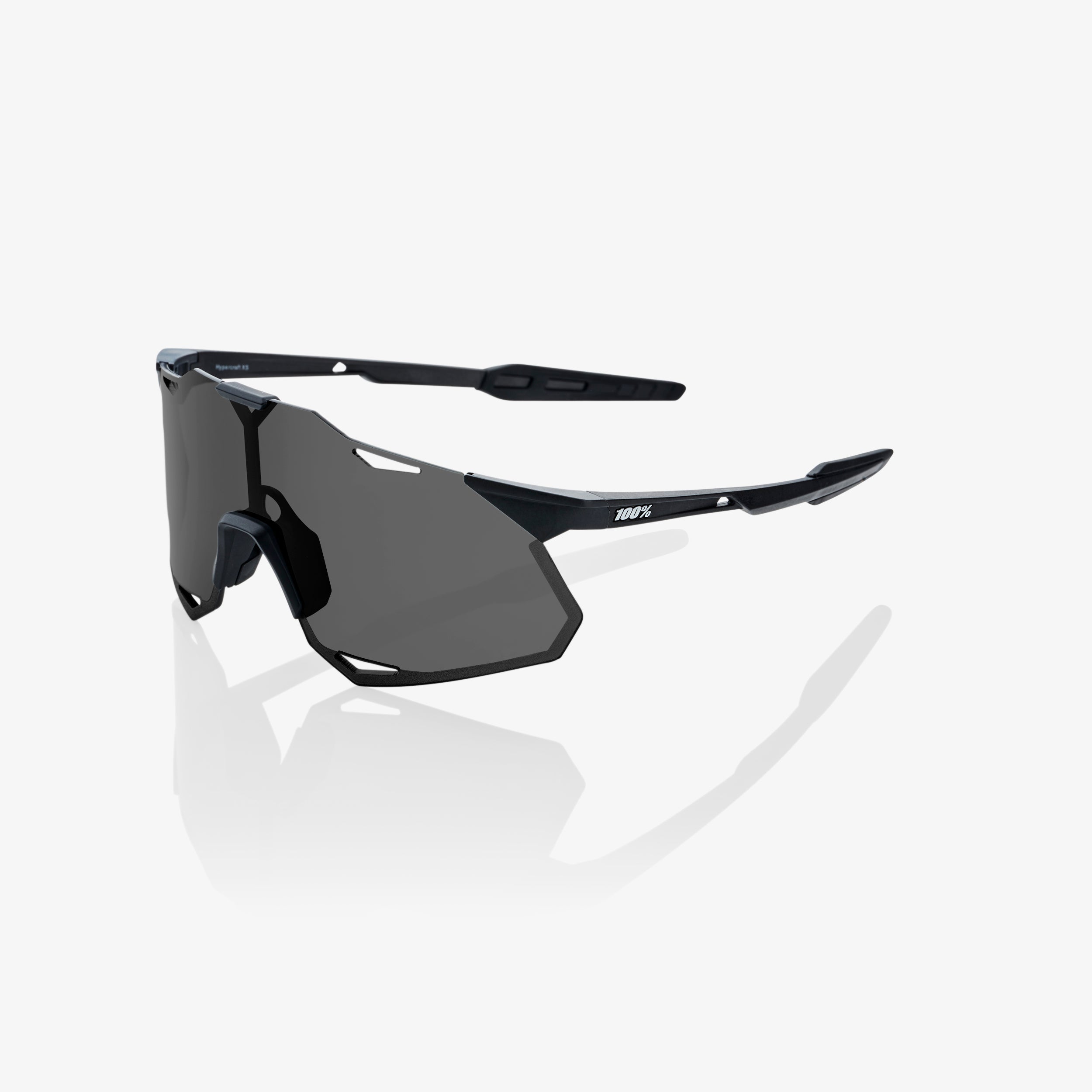 100-hypercraft-xs-sportbrille-matte-black-smoke image 1