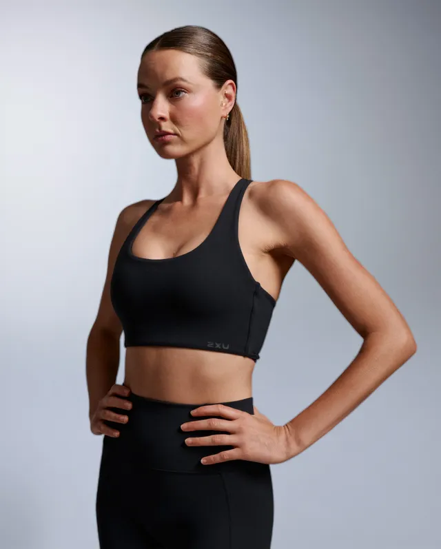 2xu-fluid-twist-back-bra-sport-bh-schwarz image 1