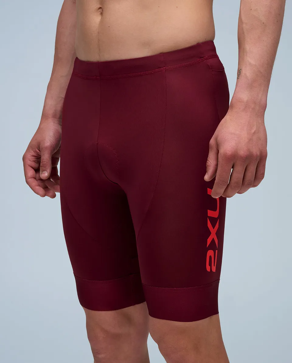 2xu-aero-tri-9-inch-short-shiraz-triathlon-kompression image 1