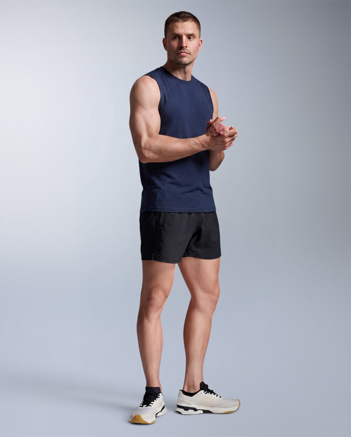 2xu-force-tech-tank-tanktop-midnight-nylon-geruchshemmend image 4