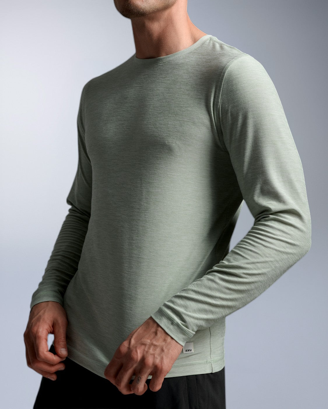 2xu-signature-long-sleeve-herren-eukalyptus-jersey image 1