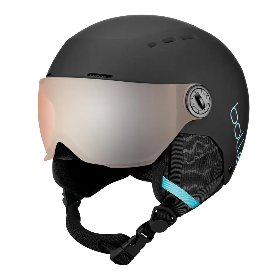 boll-quiz-visor-kinder-skihelm-rosa-mit-kat-2-visier image 1