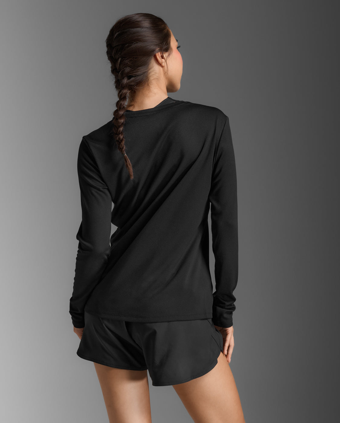2xu-motion-aspire-long-sleeve-langarmshirt-schwarz image 2