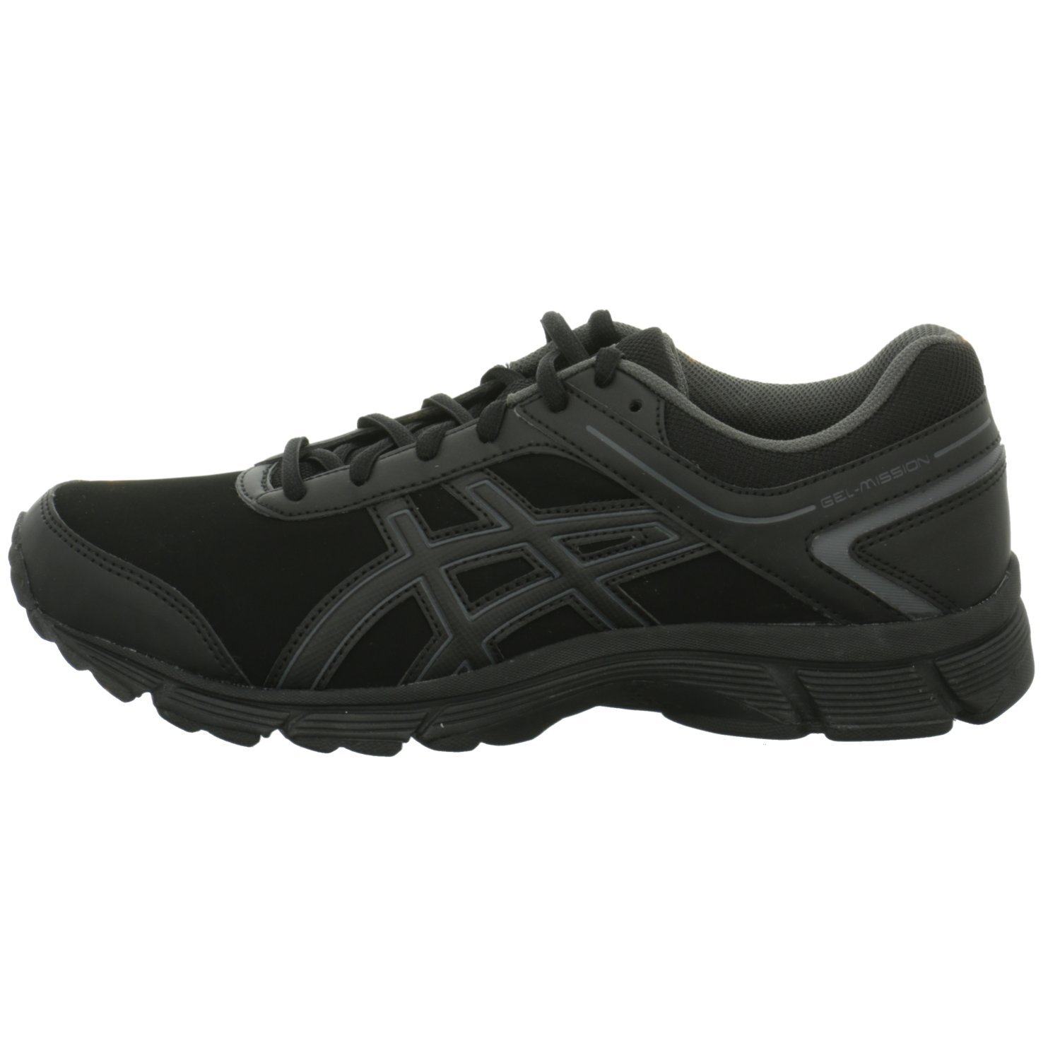asics-gel-mission-herren-outdoor-schuhe-schwarz-gepolstert image 2