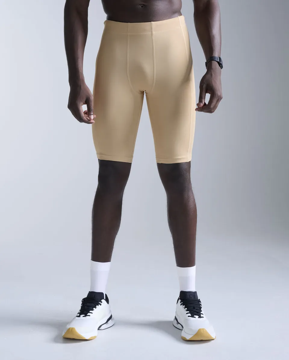 2xu-core-compression-short-herren-beige-pwx image 1