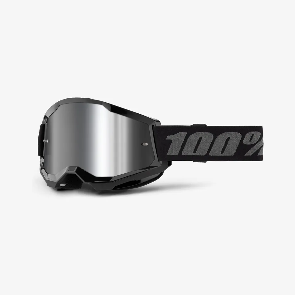 100-strata-2-goggle-schwarz-mtb-brille-clear image 1