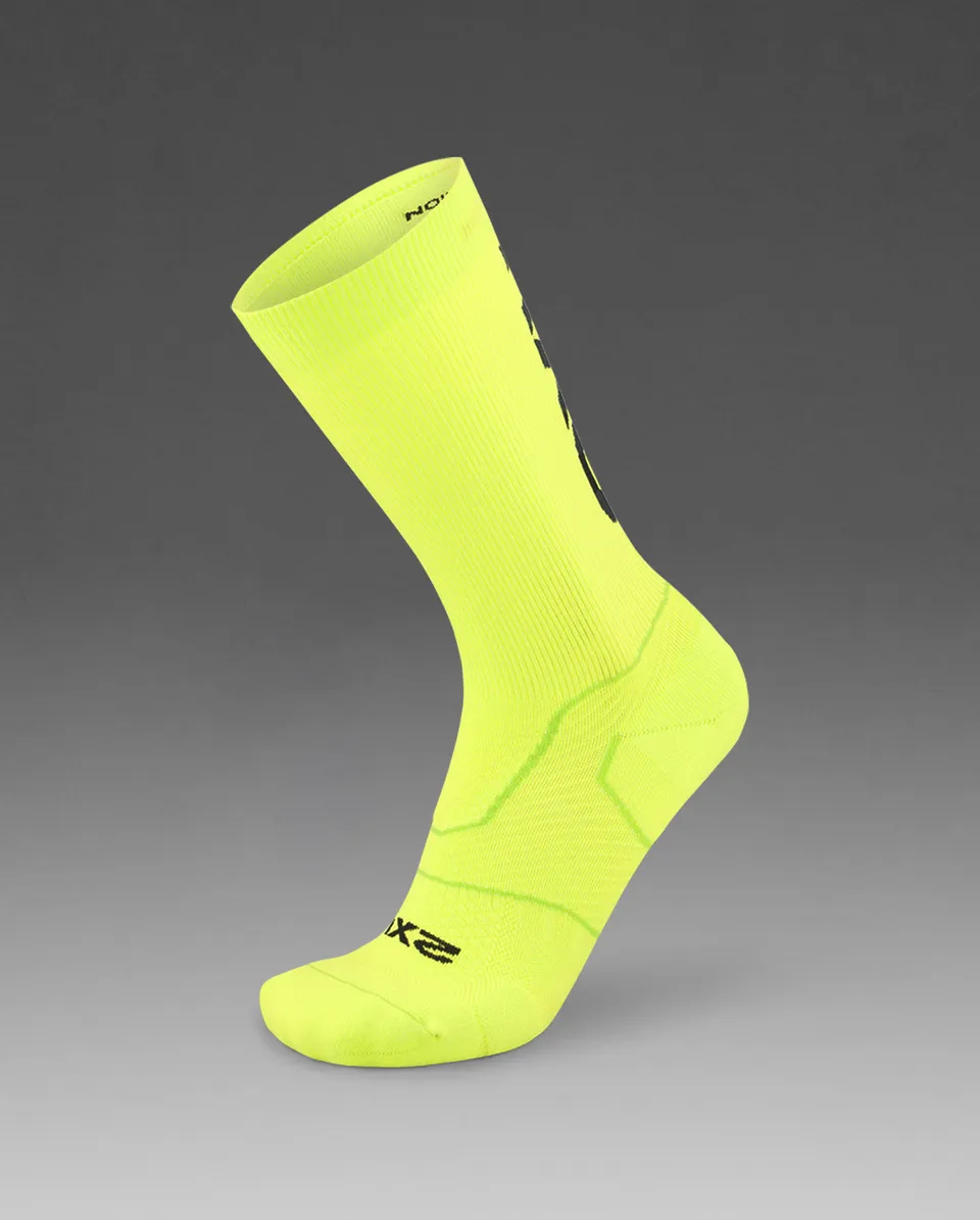 2xu-vectr-light-cushion-crew-socken-volt-herren image 1