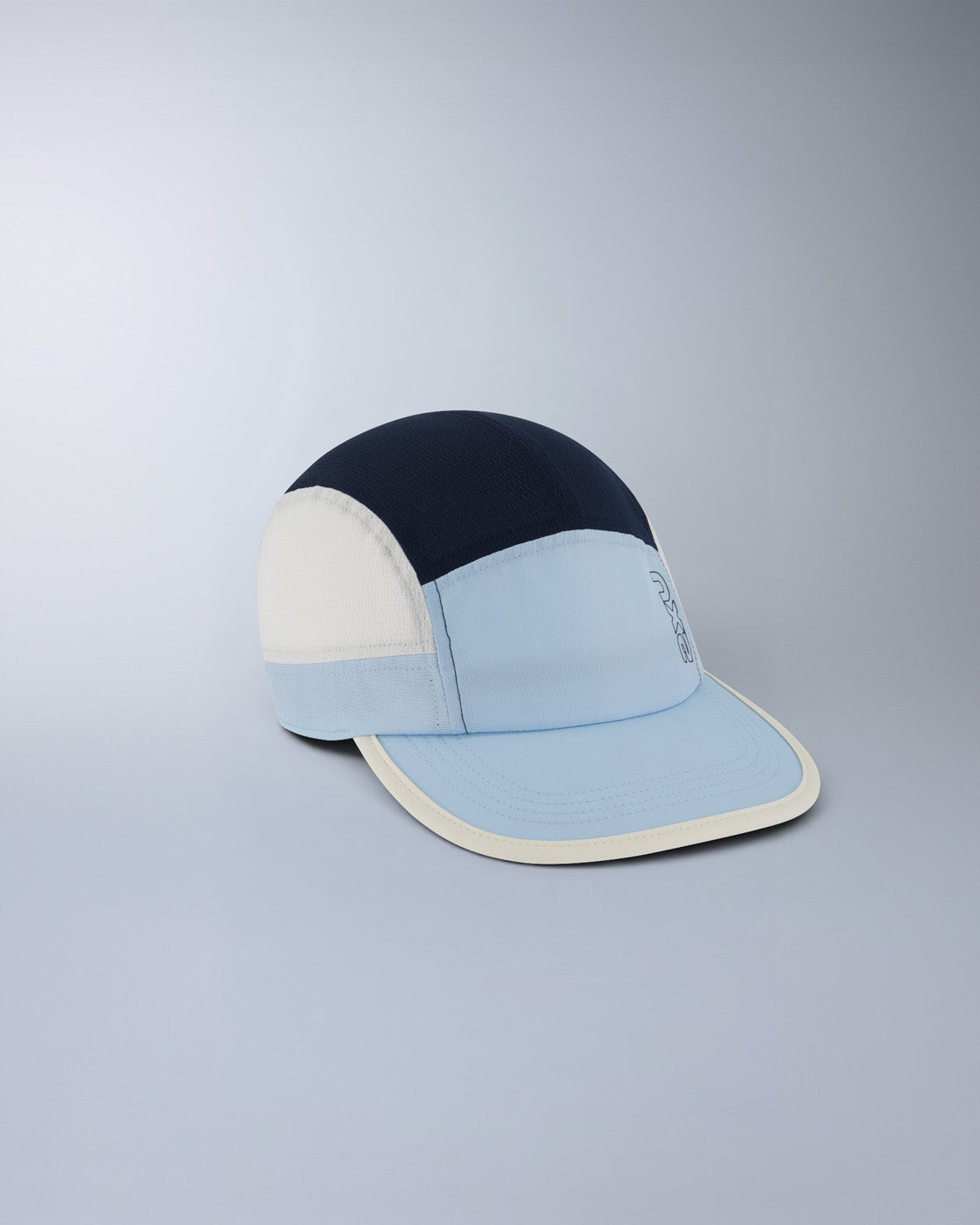 2xu-light-speed-cap-blue-shade-white-laufcap image 1