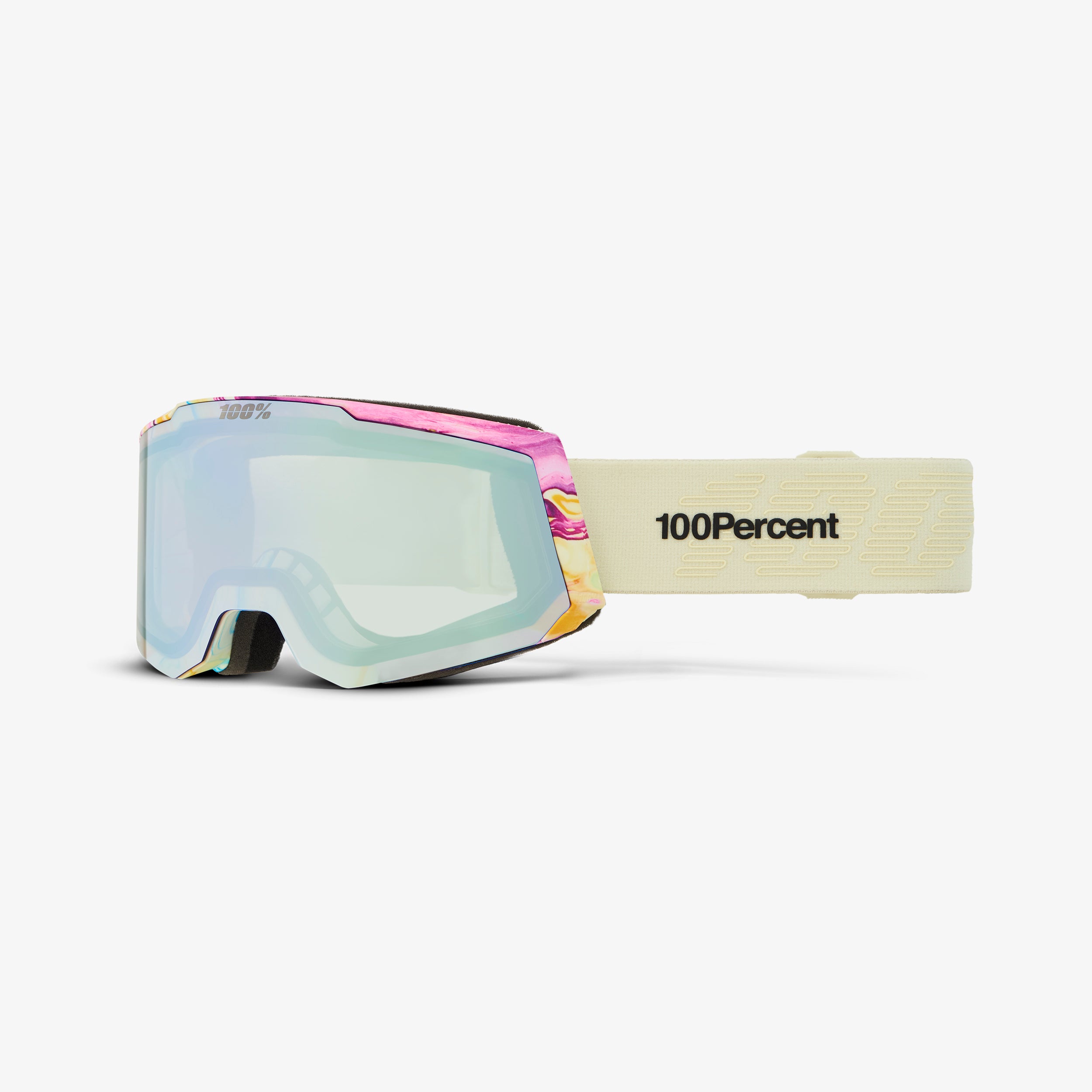 100-snowcraft-s-hiper-skibrille-silencio-silber-flash image 1