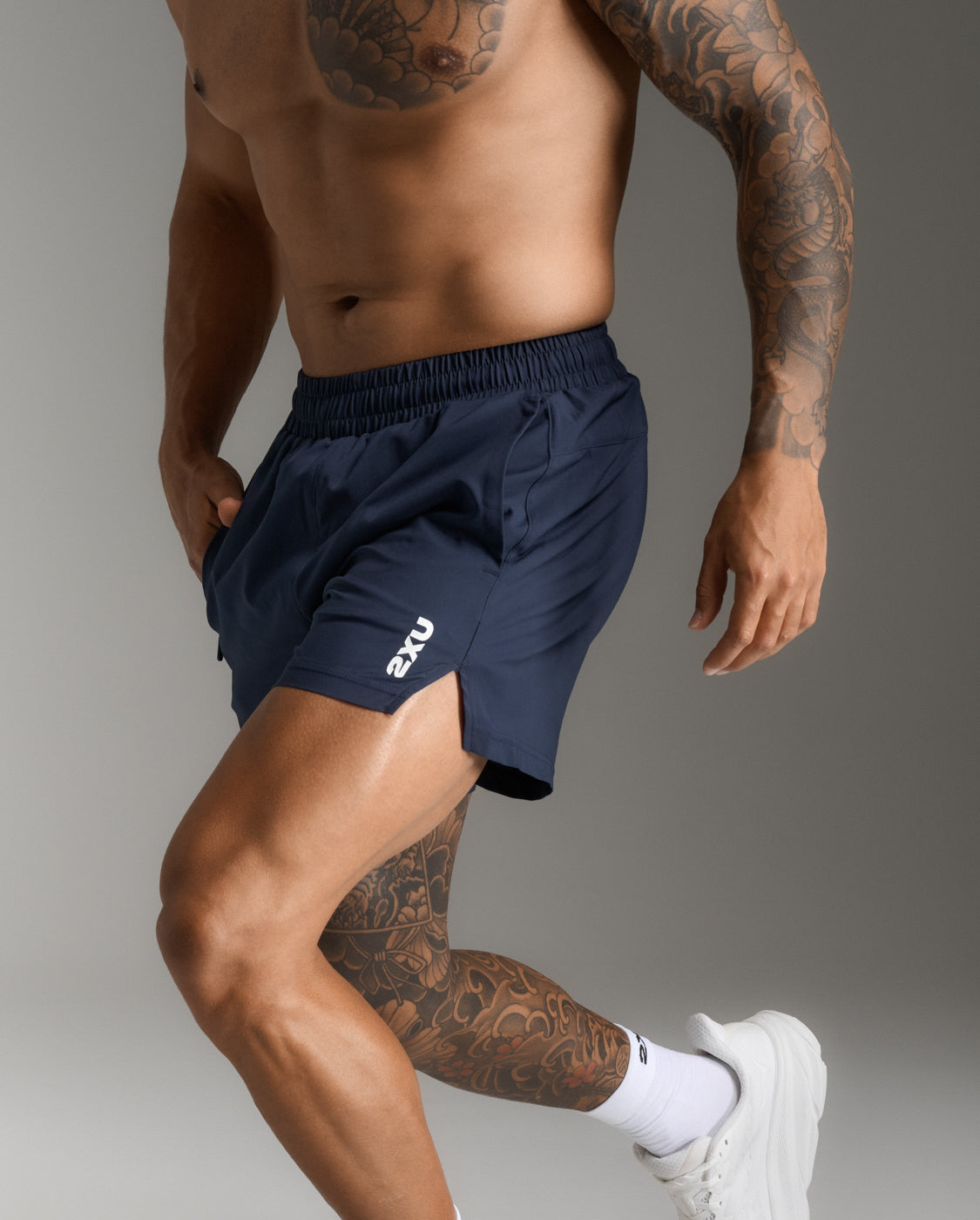 2xu-motion-aspire-5-inch-shorts-herren-midnight image 5