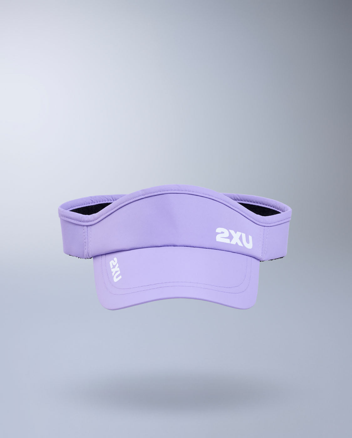 2xu-aero-run-visor-laufvisor-lavender-white-unisex image 2