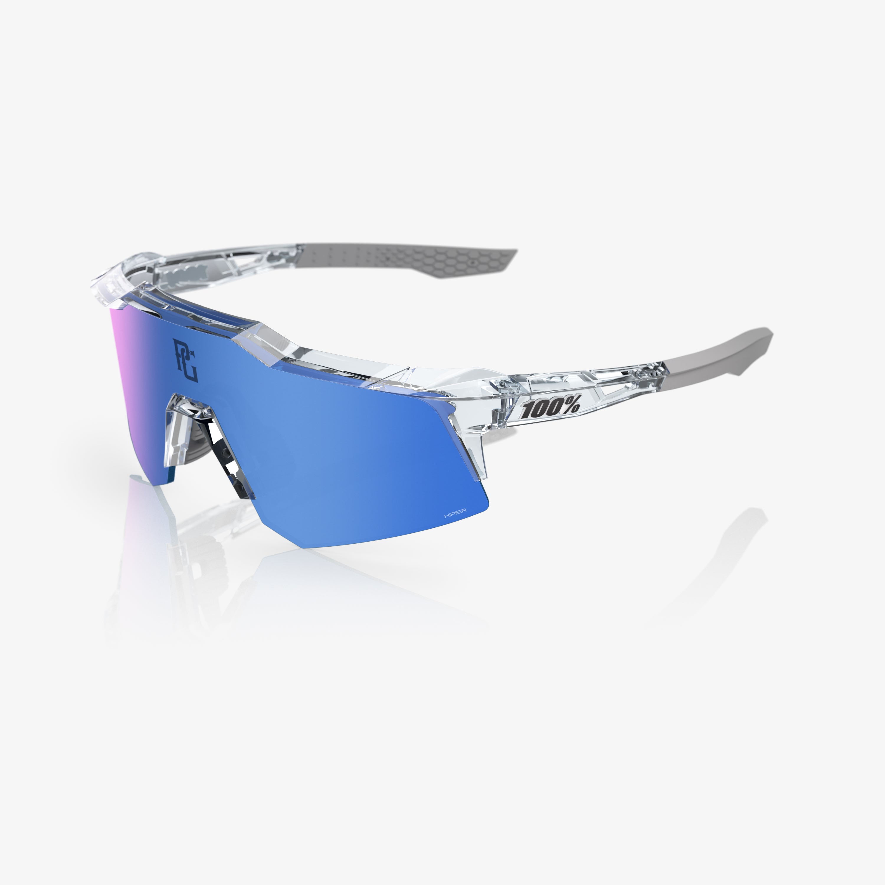 100-speedcraft-xs-sonnenbrille-clear-hiper-blue-mirror image 1
