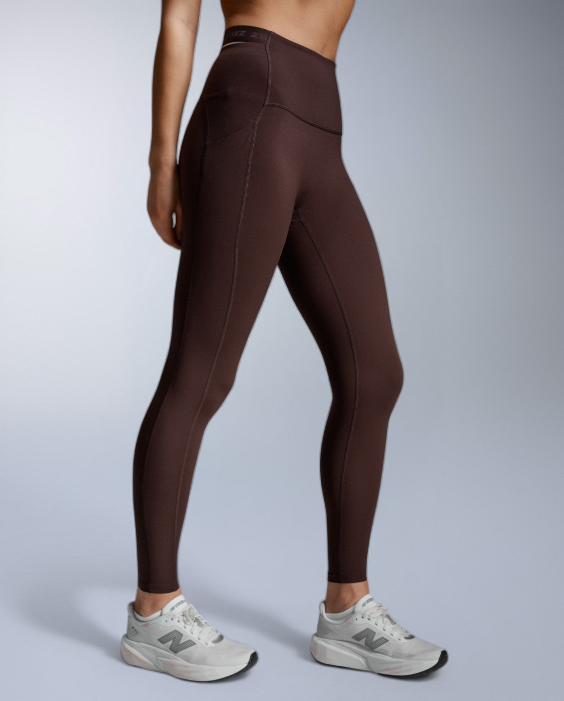 2xu-form-stash-hi-rise-compression-tights-legging-bark image 2