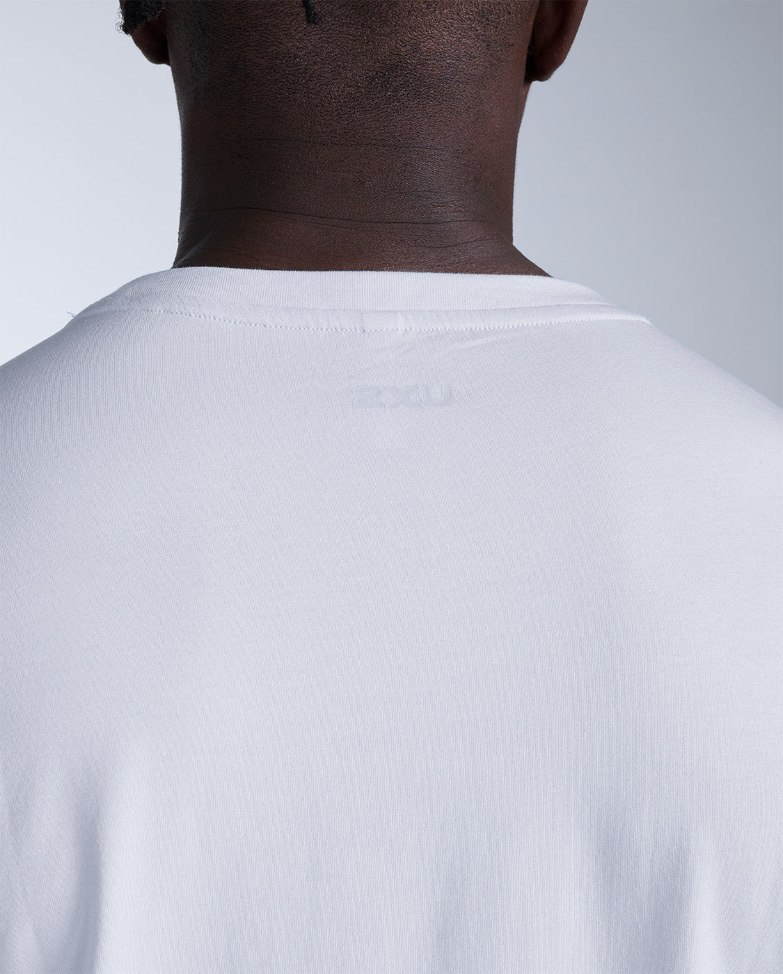 2xu-motion-cotton-flex-tee-t-shirt-herren-wei-baumwolle image 3