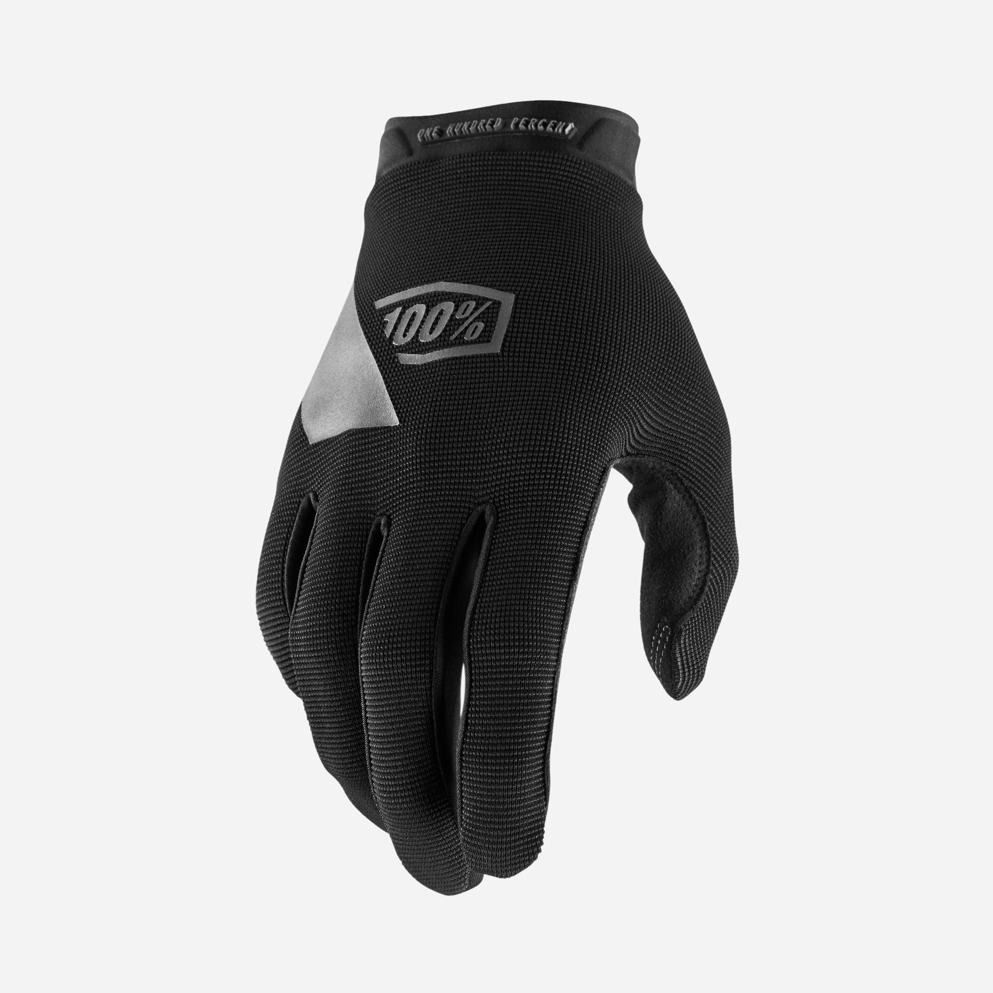 100-ridecamp-mtb-handschuhe-schwarz-touchscreen-grip image 1