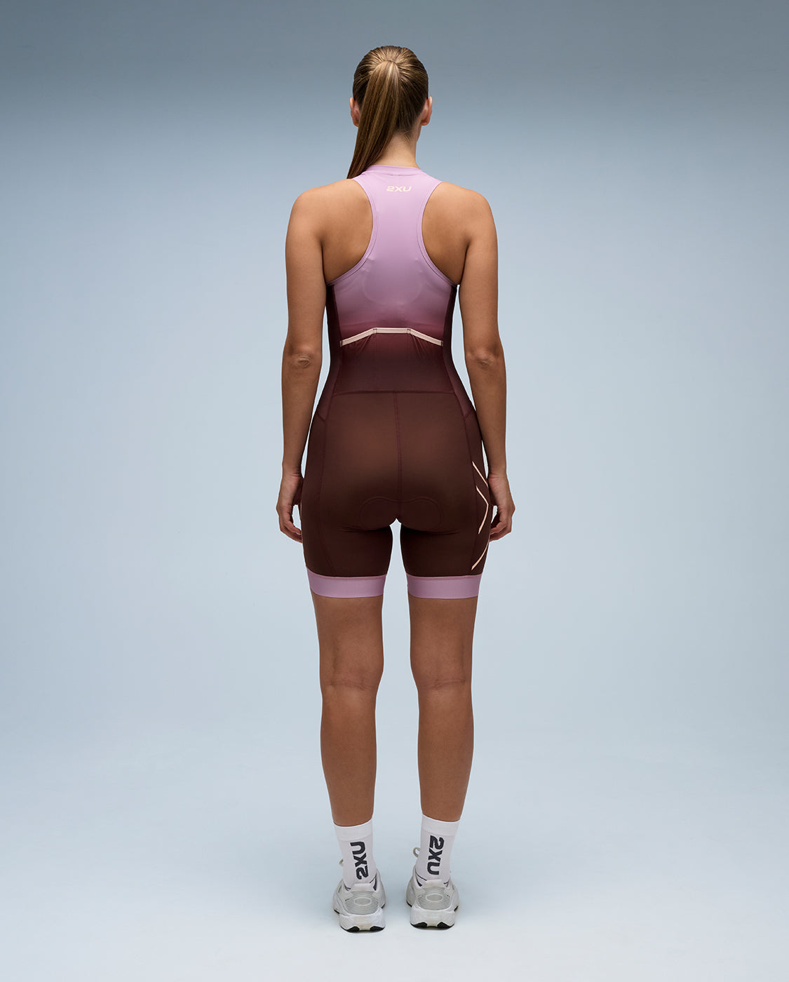 2xu-core-trisuit-damen-triathlonanzug-peony image 2