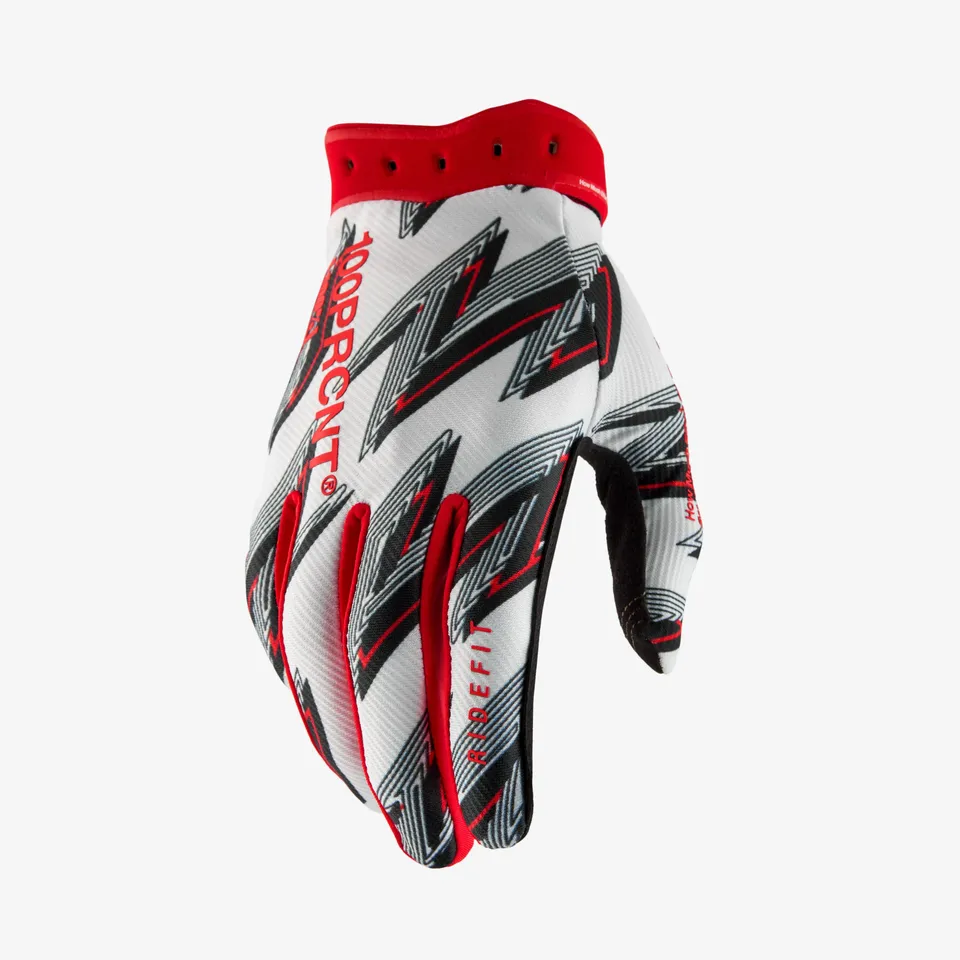 100-ridefit-handschuhe-wei-rot-atmungsaktiv-clarino image 1