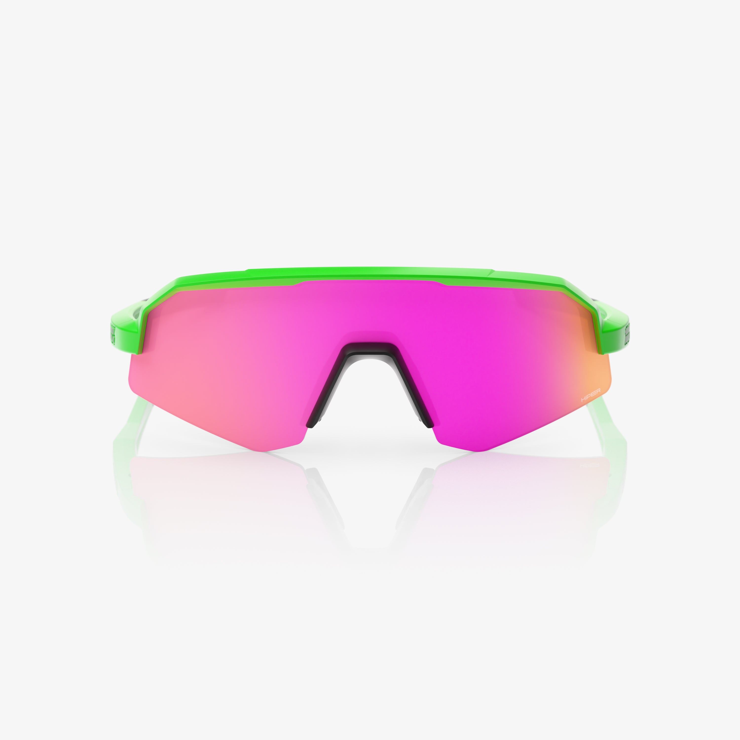 100-slendale-youth-viper-green-sportsonnenbrille-pink-mirror image 2