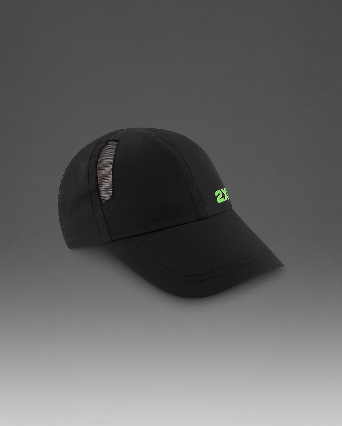 2xu-aero-run-cap-schwarz-neon-unisex image 1