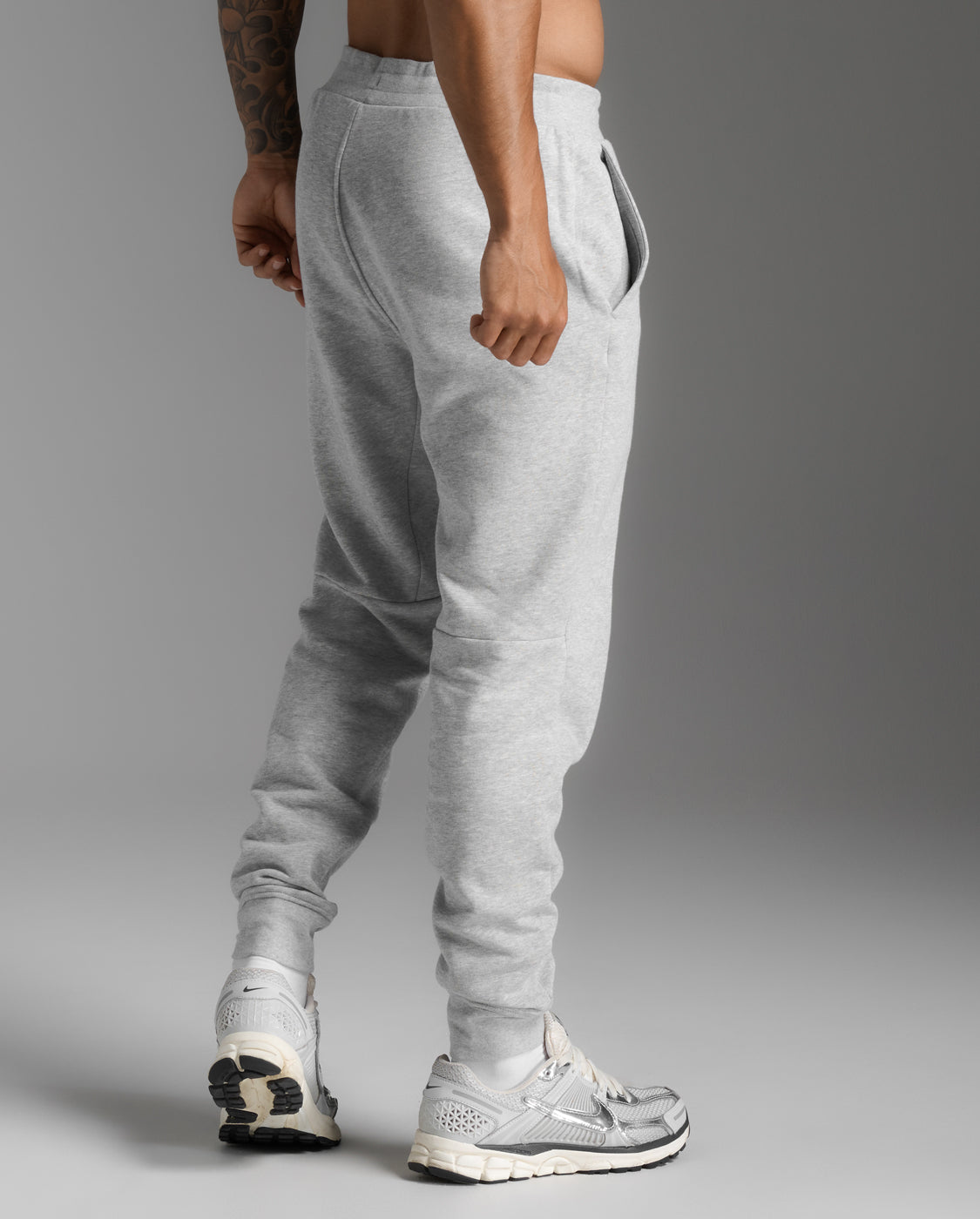 2xu-motion-aspire-trackpants-trainingshose-grey-marle image 5