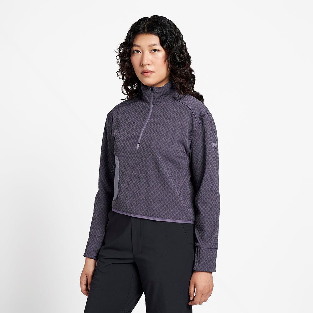 ciele-w-vlvhalfzip-astronautic-damen-laufpullover-fleece image 3