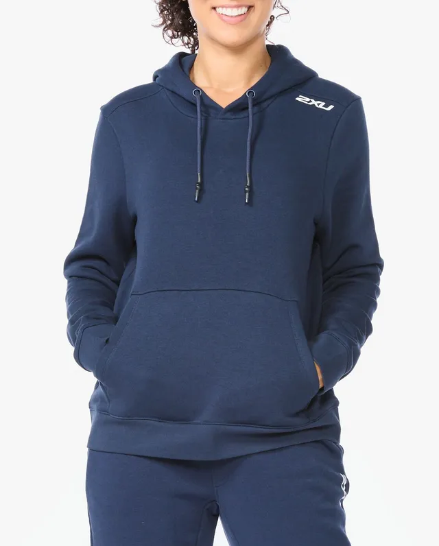 2xu-motion-aspire-pullover-hoodie-damen-midnight-fleece image 1
