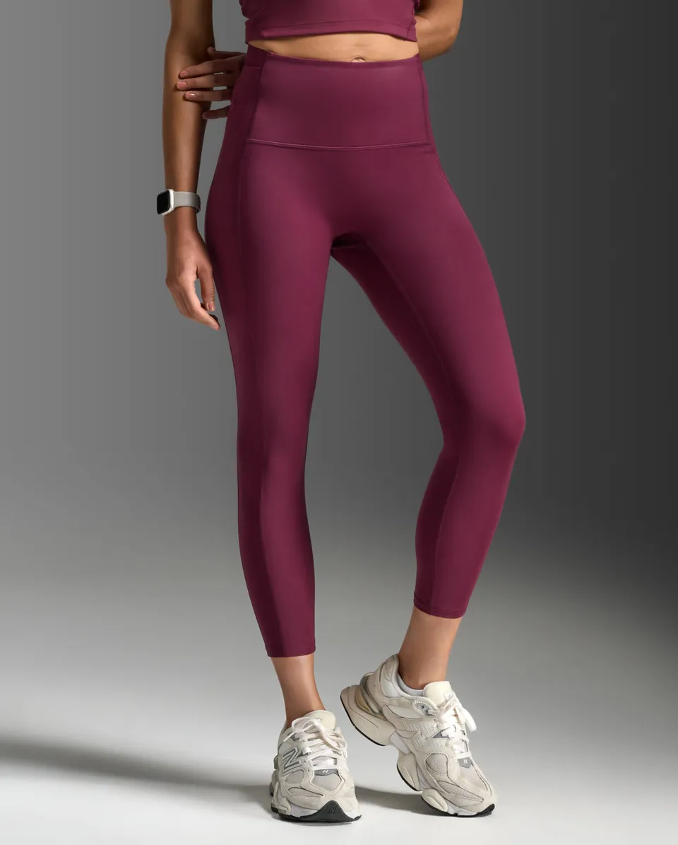 2xu-form-stash-hi-rise-7-8-tights-damen-armaretto image 1